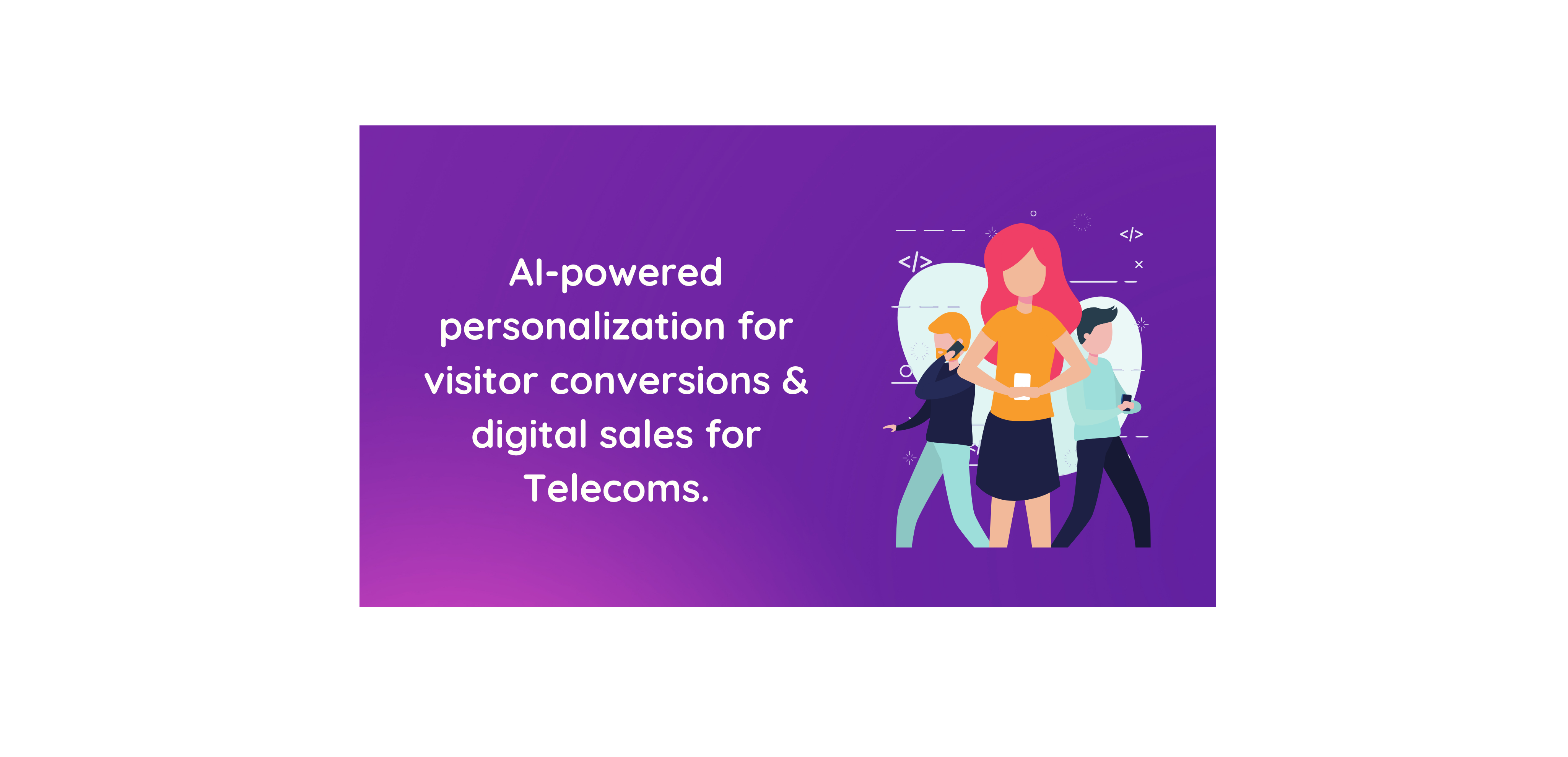 Digital sales for Telecoms