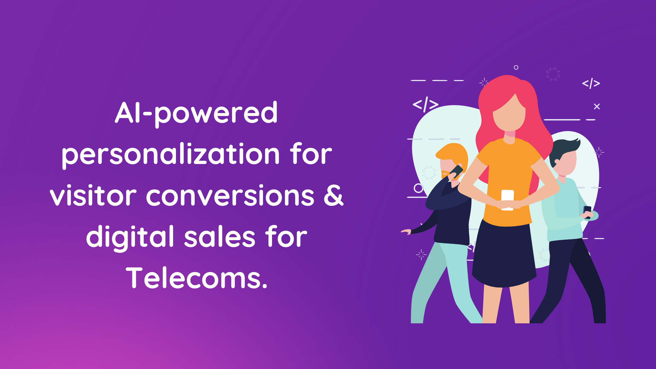 Digital sales for Telecoms